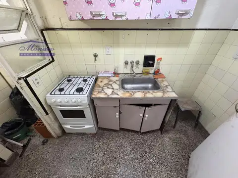 Departamento 2 ambientes con 1 baño