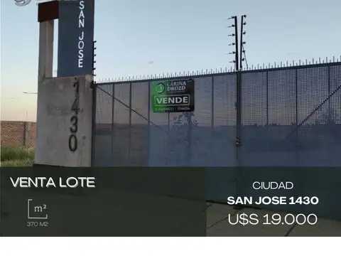 Terreno / Lote en venta de 370m2 ubicado en 8.ª Sección Aeroparque