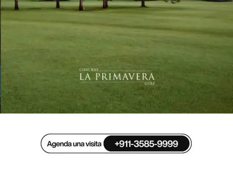 Lote en Venta en Chacras La Primavera Golf, Carlos Keen (Luján)