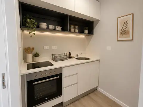 Departamento Monoambiente con 1 baño