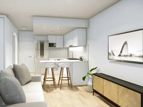 Departamento de 2 dormitorios en venta en Rosario