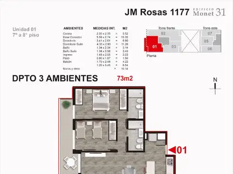 Juan Manuel de Rosas 1177 | Juan M de Rosas 1100