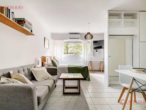 Alquiler temporario - departamento amueblado - monoambiente - belgrano