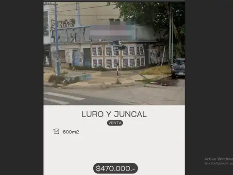 Terreno en Venta en Terminal, USD 470.000