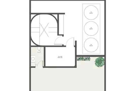 Departamento 3 ambientes con 2 baños