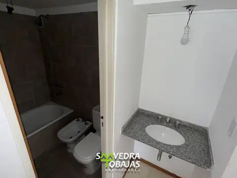 Departamento 2 ambientes con 1 baño