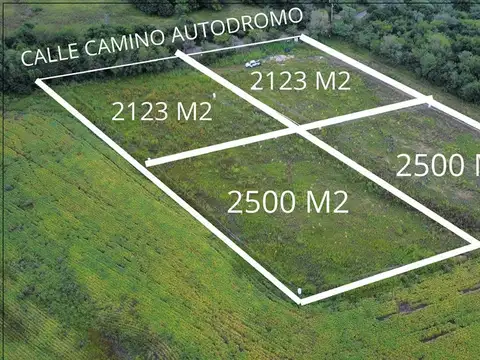 Lote Venta Falda del Carmen de 2.500 m² (1 Ha)Escr