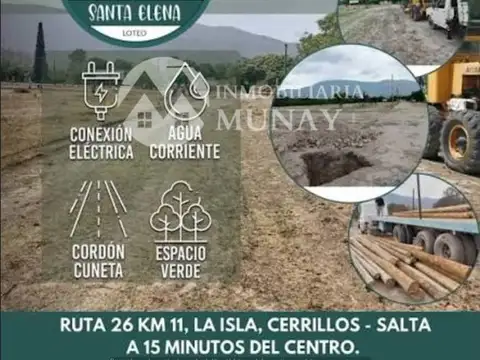 Terreno en Venta en Cerrillos, Salta