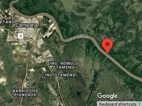 Terreno en Venta en Zona Delta Campana, USD 20.000