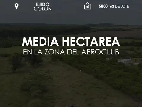 Terreno en Ejido Colon