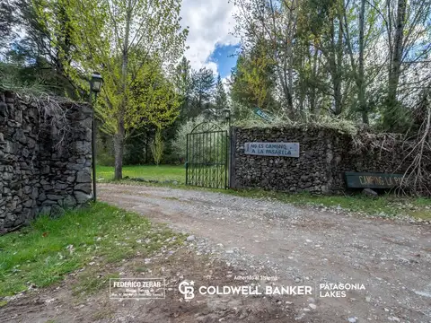 La pasarela, Rio Manso.