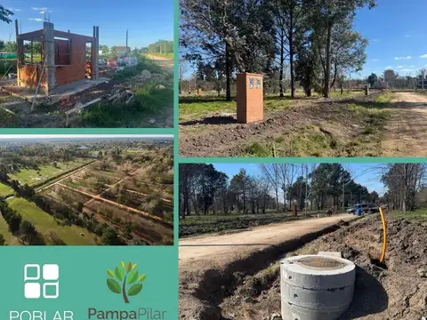 LOTES LA LONJA PILAR BARRIO CERRADO EXCELENTE FINANCIACION