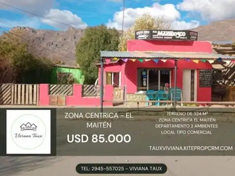 SE VENDE EN EL CENTRO DE EL MAITÉN