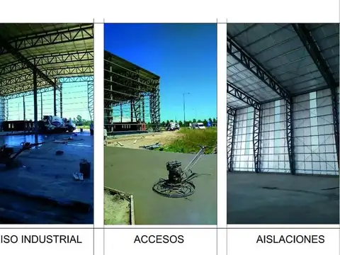 EXCEPCIONAL NAVE INDUSTRIAL 1420 M2 CON 10 METROS DE ALTURA.