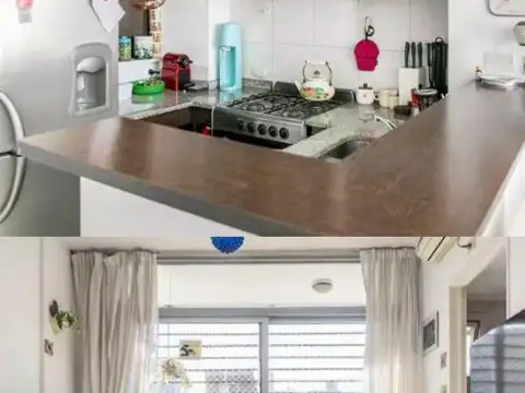 Departamento 2 ambientes con 1 baño