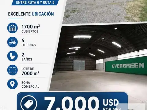 Galpón en Alquiler en Luján, Partido de Luján