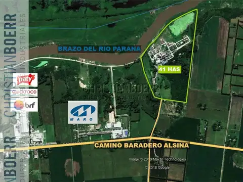 BARADERO - R9 KM 138 - ALQUILER PARCIAL DESDE 300M