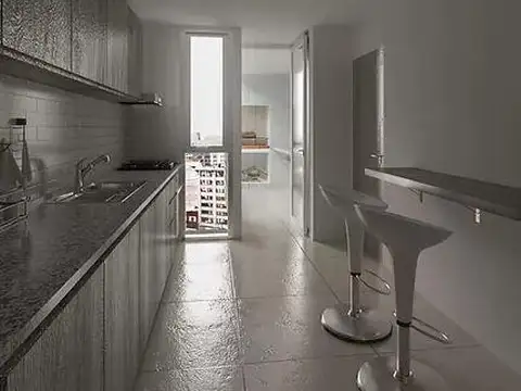 Departamento 4 ambientes con 2 baños