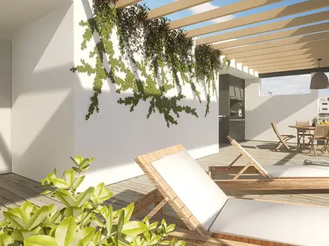 Departamento 2 ambientes con 1 baño