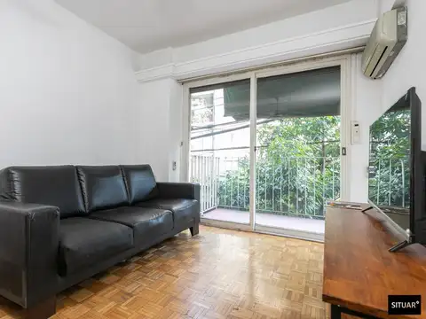 Departamento un dormitorio balcón al frente cocina separada en Palermo
