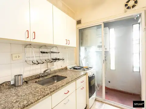 Departamento 2 ambientes con 1 baño