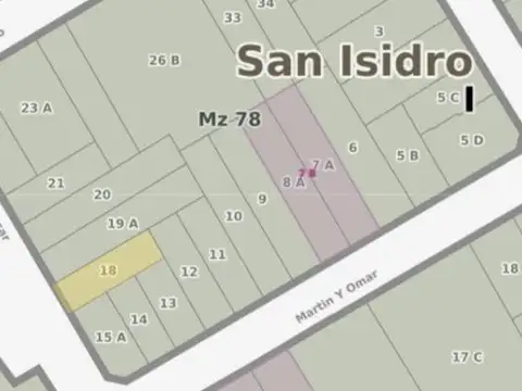 Terreno en Venta en San Isidro Centro, USD 360.000