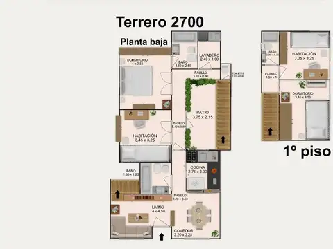 Casa 5 ambientes con 4 baños