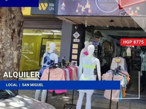 Local - Alquiler - Argentina, San Miguel - Leandro N. Alem 1618