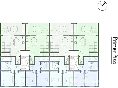 Departamento 4 ambientes con 2 baños