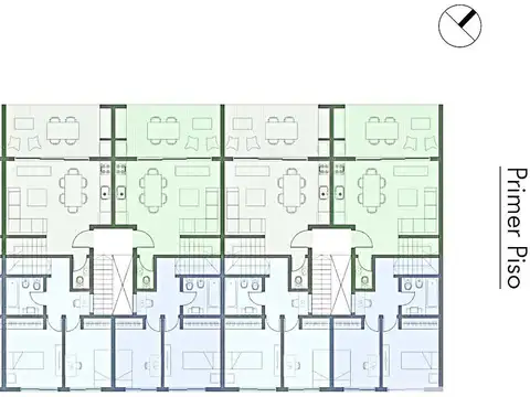 Departamento 4 ambientes con 2 baños
