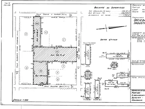 Galpon en Venta 53,14  mts Fondo