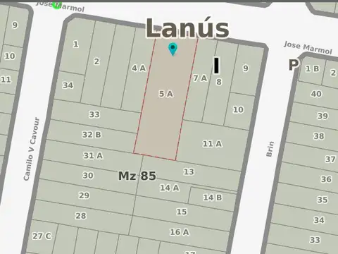 Galpón en 2 plantas. Fte. 17,29 x 53,14. Son 1993 m². Cubiertos. Potencial Desarrollo.