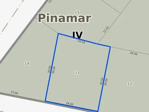 Terreno en Venta en Zona Golf, USD 83.000