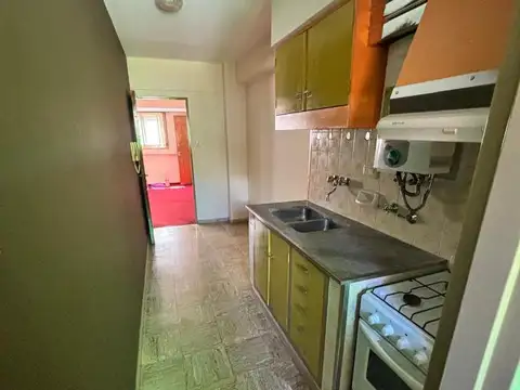 Departamento 2 ambientes con 1 baño