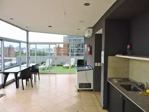 MONOAMBIENTE EN VENTA CON AMENITIES Y BALCÓN