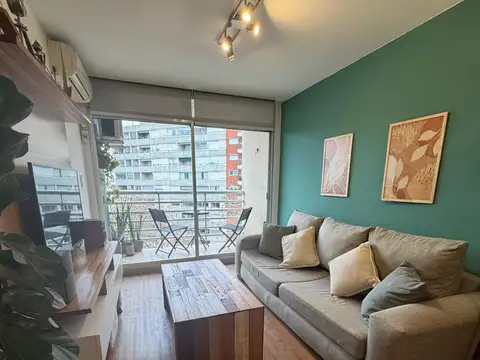 Alquiler apto 1 dorm Pocitos Nuevo amoblado, Gge. 