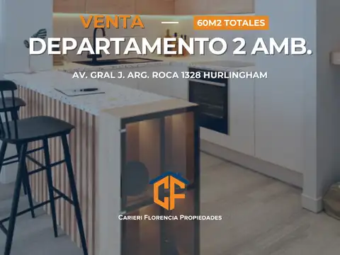 Departamento 2 Ambientes A Estrenar Y En Venta Zona Hurlingham