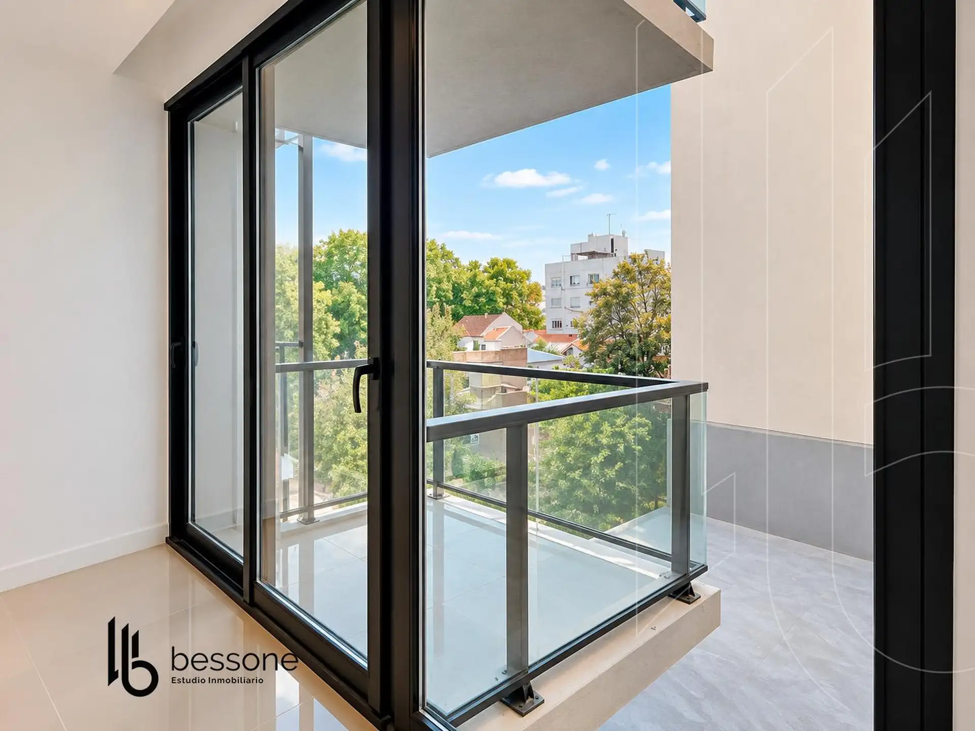 Depto 3 amb, 96m² en Chauvin — moderno con balcón terraza