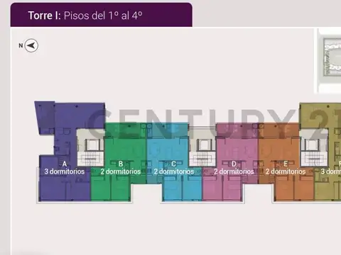 Departamento 3 ambientes con 1 baño