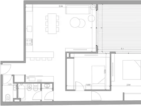 Departamento en Venta 1 año