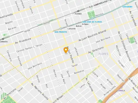 COCHERA DESCUBIERTA | FLORES | VENTA