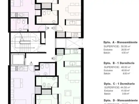 Departamento en venta en Luis Agote, Rosario 1 dormitorio c/ excelente calidad constructiva.