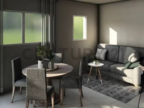 2 AMBIENTES A ESTRENAR SEMICENTRICO
