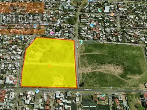 Manzana 25.912 m² con frente a 4 Calles - Apto Emprendimiento Inmobiliario - Villa Luzuriaga