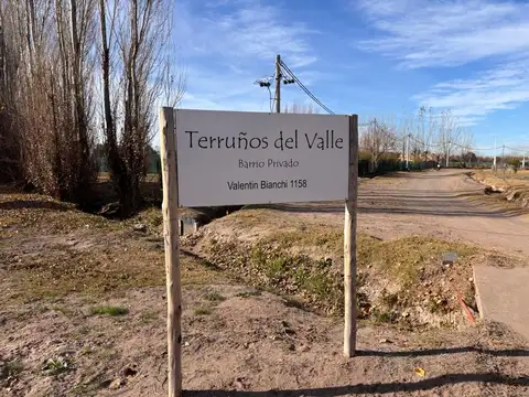Venta lote b° terruños del valle san rafael