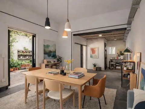 Casa 3 Ambientes con Patio, Jardín, Terraza y Espacio Para Cochera