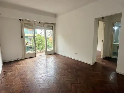 3 ambientes, dependencia, balcón, muy luminoso en Villa Crespo