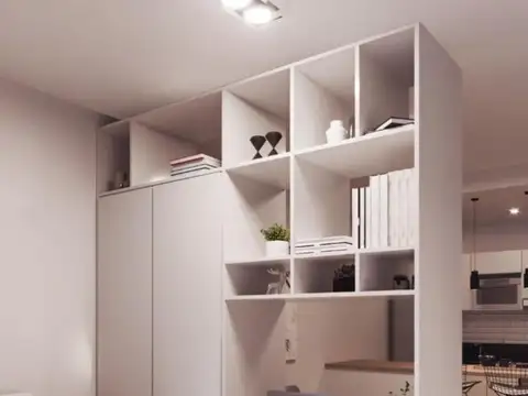 Departamento Monoambiente con 1 baño
