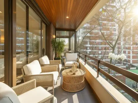 Venta de Excelente Piso 5 Amb. - 2 Coch. Fijas/ Terraza/ Balcón