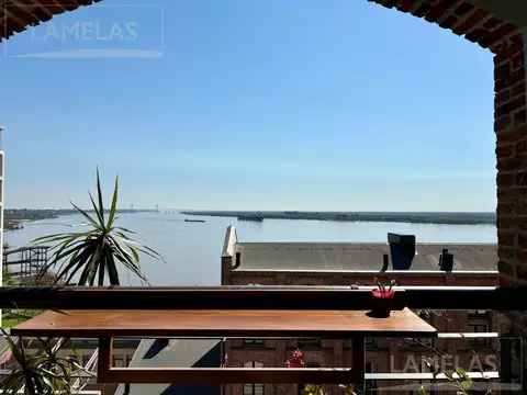 Departamento 1 dormitorio con vista al río en Forum Puerto Norte